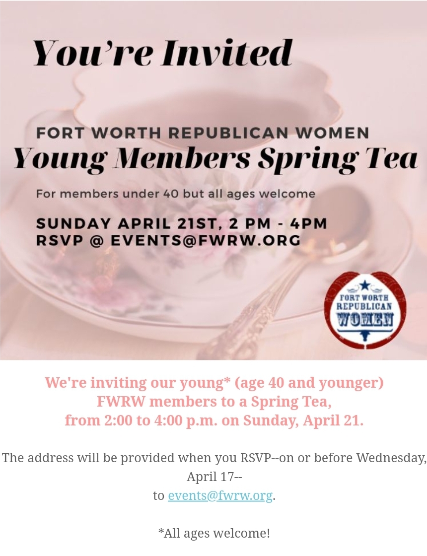 Young Members Spring Tea